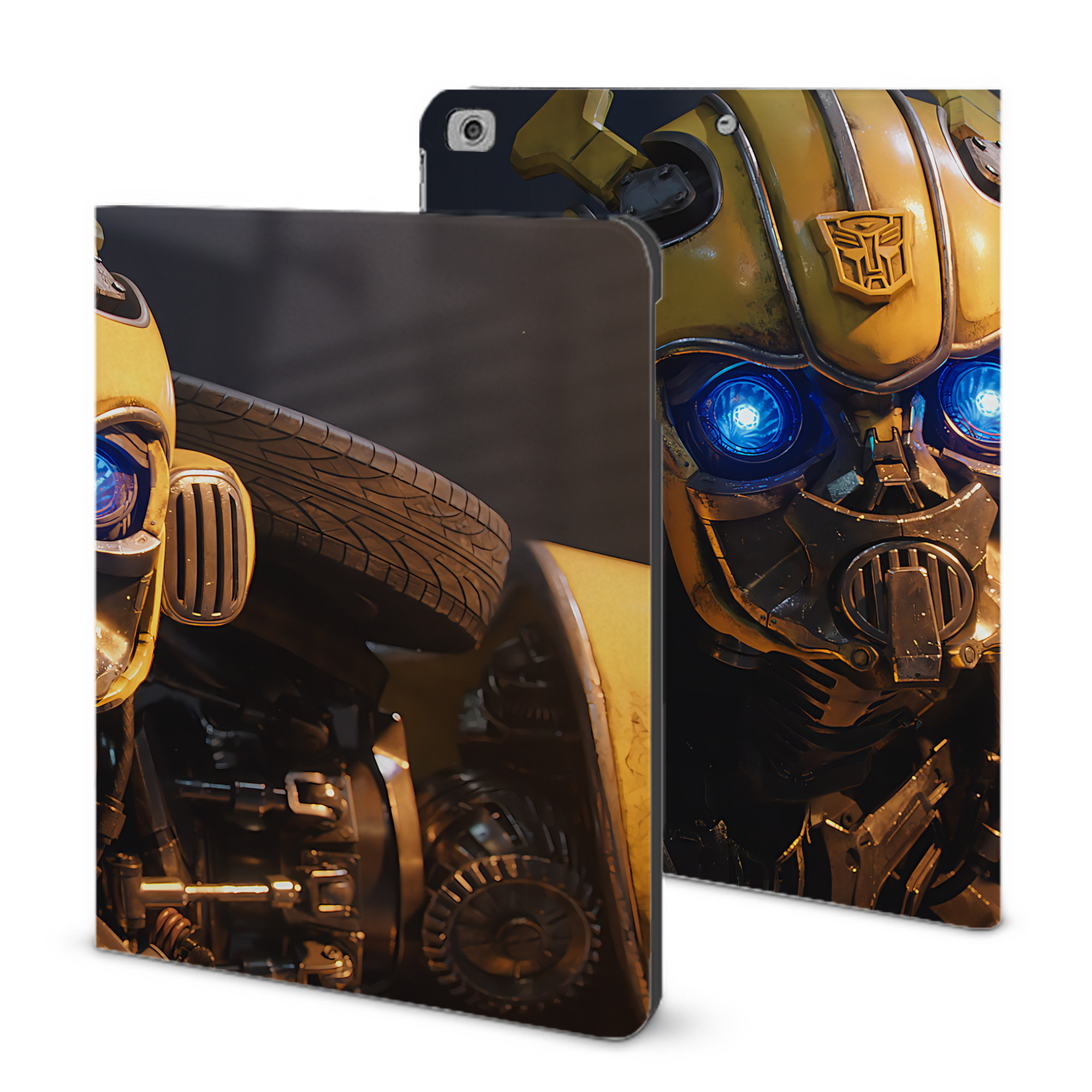 （画像用） Transformers トランスフォーマー IPad ケース ブック型 PUレザー TPU 耐衝撃 軽量 薄型 ペン収納なし 全面保護 IPad 各モデル対応